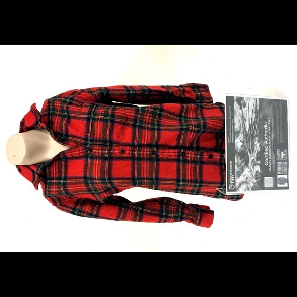 burberry wool shirt